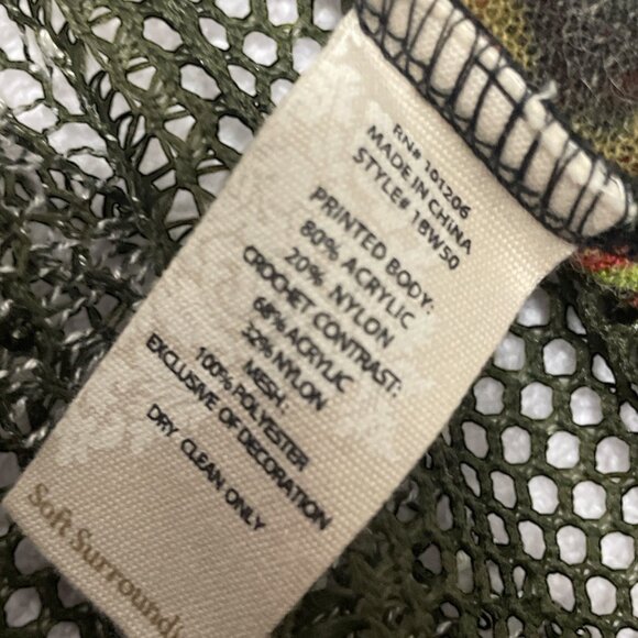 Soft Surroundings Women's Wearable Art Boho Hippie Open Cardigan Long Vest - Picture 6 of 8